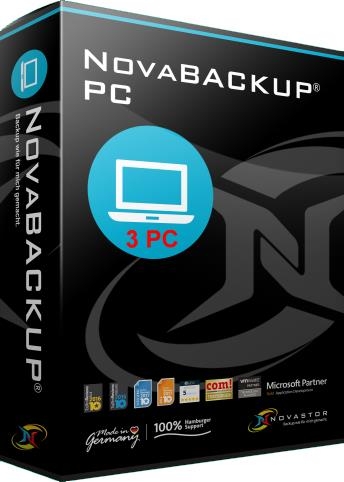 NovaBACKUP für PC 3 Geräte